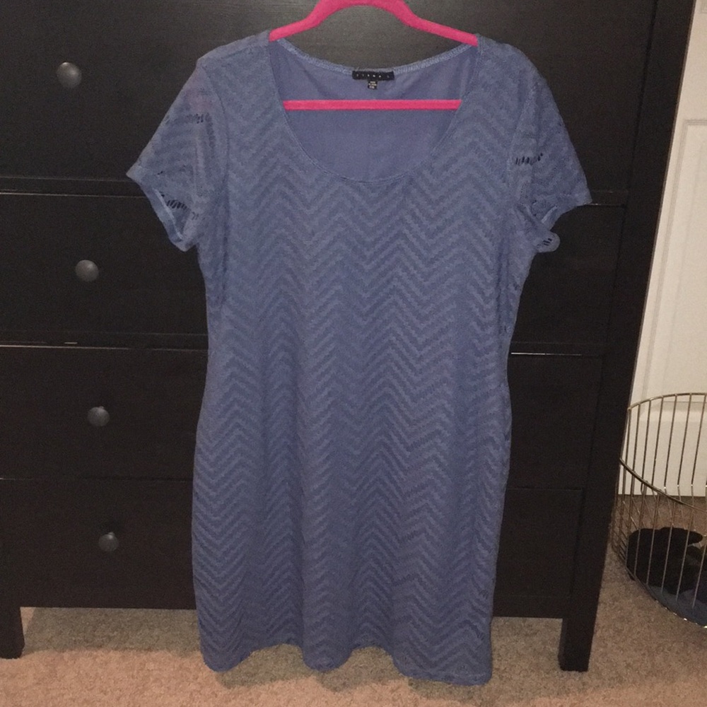Blue Midi Dress